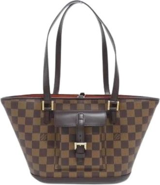 Louis Vuitton Pre-owned Tote Bags, female, Brown, Size: ONE SIZE Pre-owned Vintage Tote Bag