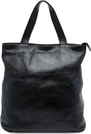 Chanel Pre-owned Vintage Tote - unisex - Vintage Shopper - Zwart - ONE Size - Leer - Vintage