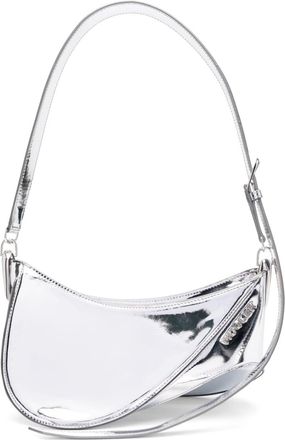 MUGLER medium Spiral Curve 01 bag - women - Calf Leather - OS - Silver