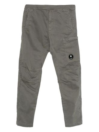 C.P. Company pocket elasticated trousers - men - Elastane/Cotton - 44 - Grey
