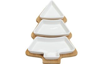 Jelmoli-Shop Schale »G. Wurm Set Tanne 27 x 19 cm« aus Keramik