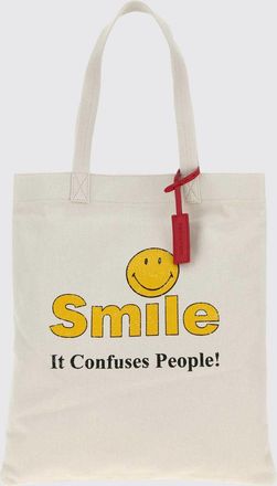 Dsquared2 Borsa in cotone stampa Smiley