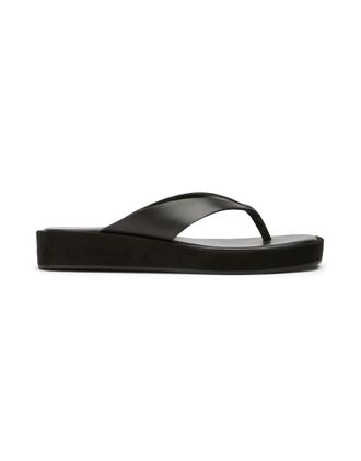 Tony Bianco Kyra - Sandali infradito in pelle nera-Nero