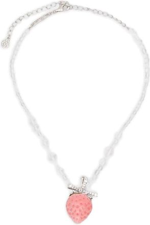 Yvmin Strawberry-pendant Necklace