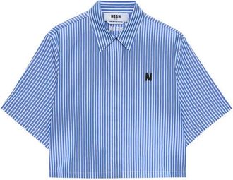 Msgm M. S.G. M. Striped shirt