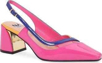 Ninety Union Regine Slingback Pump in Fuchsia Multi at Nordstrom Rack, Size 11
