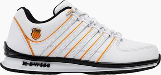 K-Swiss Mens K.Swiss Rinzler Sport trainer Sneaker white/orange/black - Size: 10