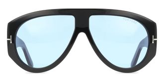 Tom Ford FT1044 BRONSON 01V Mens Sunglasses Black Size 60