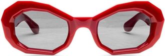 Amiri Honeycomb Red sunglasses - unisex - Acetate - One Size