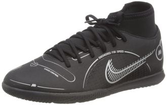 Nike Unisex Superfly 8 Club Ic Trainers, Black Metallic Silver Medium Ash, 7.5 UK