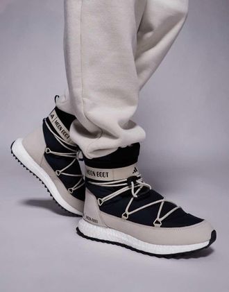 adidas Originals x Moonboot Moonboost high in brown