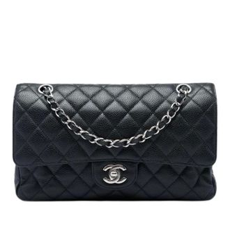 Chanel Pre-owned Classic Double Flap Schoudertas - Dames - Pre-owned - Zwart - Maat: ONE Size Leer