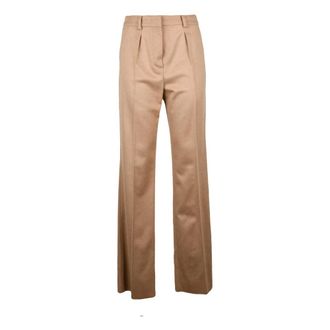 Max Mara Dames, Broeken, Bruin, Maat: 3XS