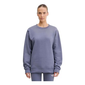 The North Face Dome Relaxed Sweatshirt - Dames - Outdoor shirts - Paars - S - Katoen - Fitness