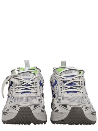 Off-white Multi-Material Layered Low-Top Sneakers