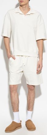 Hanro Polo From The Natural Living Collection, Mens, Cream