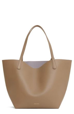 Mansur Gavriel Everyday Soft Leather Tote in Anise/Lilla at Nordstrom