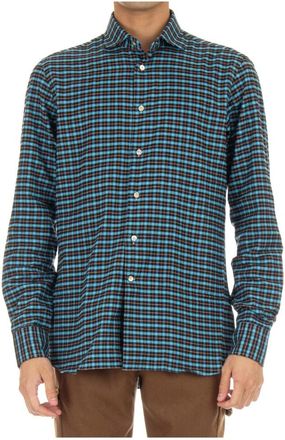 Borriello Casual Overhemden - Heren - Casual Overhemden - Veelkleurig - 4XL - Overhemden
