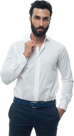 Carrel Camicia casual Bianco Carrel Uomo