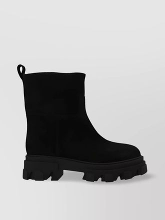 Gia Borghini chunky sole round toe mid-calf boots