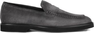 Doucal's Mocassini in pelle scamosciata - Grigio