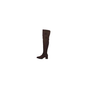 Unisa Schoenen, Dames, Bruin, 38 EU, Wol, Bruine Overknee Laarzen Lavid Stijl