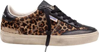 Golden Goose Luipaardprint Sneakers Beige/Bruin - Dames - Sneakers - Veelkleurig - 36 EU - Schoenen