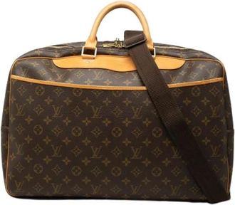 Louis Vuitton Pre-owned Alize 24 H - Dames - Vintage Weekendtas - Bruin - ONE Size - Leer - Vintage