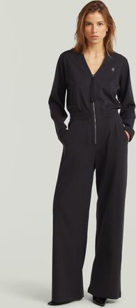 G-Star Track Jumpsuit - Zwart - Dames