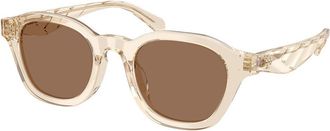 Tory Burch TY7235D Asian Fit 197773 Womens Sunglasses Brown Size 48