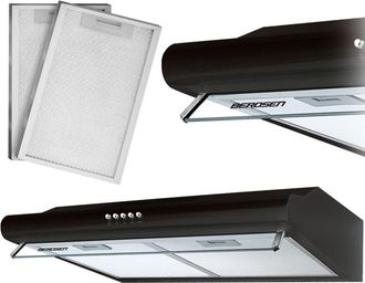 OEM Campana Extractora De Cocina Bajo Mueble - Absorbedor De 60 Cm Berdsen Be-10-a Negro