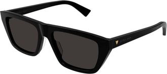 Bottega Veneta Ladies Black Square Sunglasses BV1291S 001