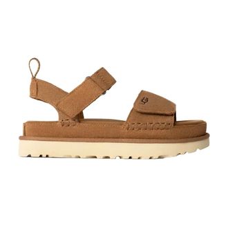 UGG Flat Sandals, female, Brown, Size: 10 US 1136783 Flat Sandals