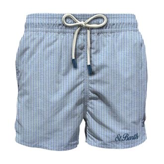 MC2 Saint Barth Beachwear, male, Blue, Size: 2XL Patmos Swim Shorts