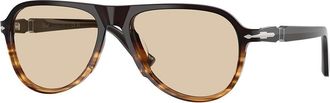 Persol PO3411V 1026 Mens Sunglasses Brown Size 55