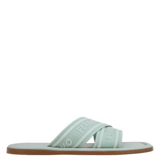 Ferragamo Ferragamo Laurene Logo Embroidered Slides