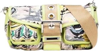 Prada Pre-owned Cross Body Bags, female, Multicolor, Size: ONE SIZE Pre-owned Vintage Crossbody Shoulder Bag