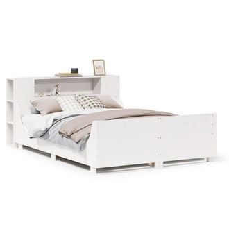 Berkfield Home Bed Frame without Mattress White 160x200 cm Solid Wood Pine