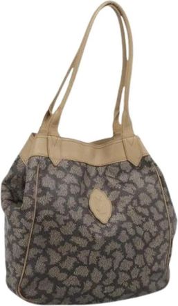 Saint Laurent Pre-owned Vintage Shoulder Bag - Dames - Vintage Shopper - Bruin - ONE Size - Leer - Vintage