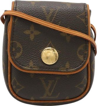 Louis Vuitton Brown Monogram Canvas Pochette Cancun (Authentic Pre-Loved)