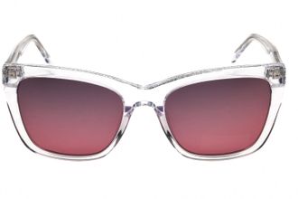 Nine West NW664S Cat-Eye Acetate Sunglasses - Clear
