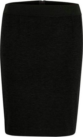 Inwear Zwarte Aansluitende Rok Olally 30100299 - Dames - Korte rokken - Zwart - 2XS - Polyester - Rokken