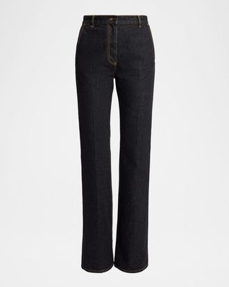 The Row Vita Straight-Leg Jeans