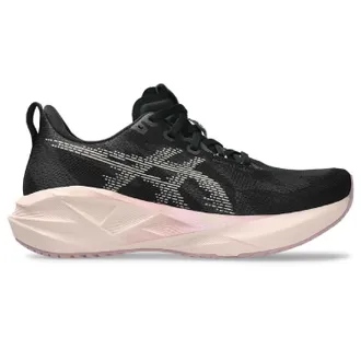 Asics Womens Novablast 5 Road-Running Shoes Black 6.5