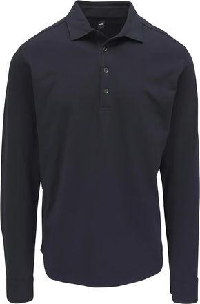 Wahts Polo Edwards a maniche lunghe - Blu
