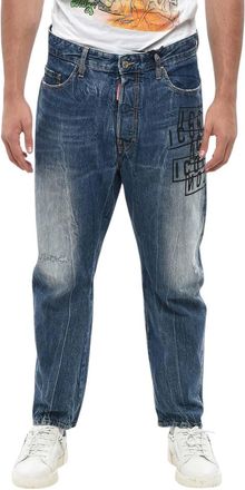 Dsquared2 Navy Blue Regular Jeans