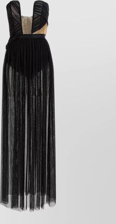 Nensi Dojaka draped maxi dress