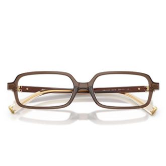 Miu Miu Glasses, unisex, Brown, Size: 53 MM Optical Frame