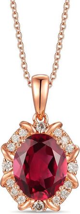 Le Vian Ladies Vivids Necklaces set in 14K Strawberry Gold