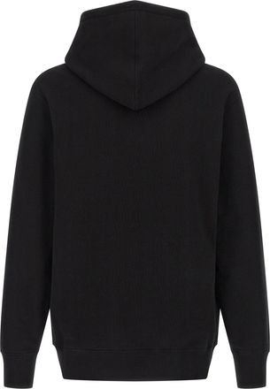 Alexander McQueen Digital Lace Skull Print Hoodie - Black